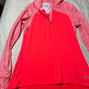 Under Armor 3/4 zip long sleeve top